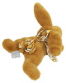 Plyšový zajačik prívesok na kľúče Keyring Bag Charm Doudou et Compagnie viac farieb od 24 mes DC4374
