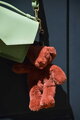 Plyšový medvedík prívesok na kľúče Terracotta Bear Bag Charm Doudou et Compagnie ružový 20 cm od 24 mes DC4386