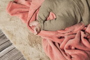 Deka pre bábätko Pink Blanket Doudou et Compagnie ružová 100*70 cm od 0 mes DC4572