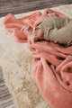 Deka pre bábätko Pink Blanket Doudou et Compagnie ružová 100*70 cm od 0 mes DC4572