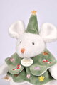 Plyšová myška s vianočným motívom Les Souris de Noel Doudou et Compagnie rôzne farby 15 cm od 0 mes