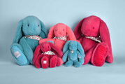 Plyšový zajac Bunny Fuchsia Doudou et Compagnie ružový 50 cm od 0 mes DC4597