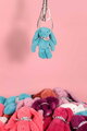 Plyšový zajačik Bunny Turquoise Doudou et Compagnie modrý 25 cm od 0 mes DC4592