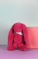 Plyšový zajačik Bunny Fleurette Fuchsia Doudou et Compagnie ružový 35 cm od 0 mes DC4594