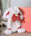 Plyšový zajačik na maznanie Bunny Bonbon Terracotta Doudou et Compagnie oranžový 25 cm od 0 mes DC4667