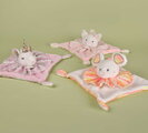 Plyšová myška na maznanie Mouse Les Chouchoux Doudou et Compagnie v darčekovom balení oranžová 20 cm od 0 mes DC4675