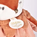 Plyšová líštička na maznanie Mina Doudou et Compagnie v darčekovom balení oranžová 29 cm od 0 mes DC4688