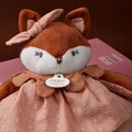 Plyšová líštička na maznanie Mina Doudou et Compagnie v darčekovom balení oranžová 29 cm od 0 mes DC4688