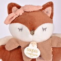 Plyšová líštička s melódiou Mina Music Box Doudou et Compagnie v darčekovom balení oranžová 16 cm od 0 mes DC4689