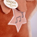 Plyšová líštička s melódiou Mina Music Box Doudou et Compagnie v darčekovom balení oranžová 16 cm od 0 mes DC4689