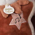 Plyšová líštička s melódiou Mina Music Box Doudou et Compagnie v darčekovom balení oranžová 16 cm od 0 mes DC4689