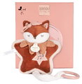Plyšová líštička s melódiou Mina Music Box Doudou et Compagnie v darčekovom balení oranžová 16 cm od 0 mes DC4689