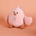 Plyšový vtáčik Pink Chick Soft Toy Les Piou Doudou et Compagnie ružový 15 cm od 0 mes DC4700