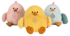 Plyšový vtáčik Chick Soft Toy Les Piou Doudou et Compagnie žltý 15 cm od 0 mes DC4702