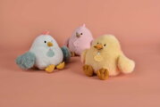 Plyšový vtáčik Chick Soft Toy Les Piou Doudou et Compagnie žltý 15 cm od 0 mes DC4702