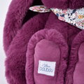 Plyšový zajačik Bunny Plum Doudou et Compagnie fialový 35 cm od 0 mes DC4705