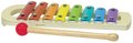 Drevený Xylofón Color Xylophone Hammering Bench Eichhorn s 3 loptičkami a kladivkom od 24 mes