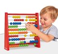 Drevené počítadlo Abacus Eichhorn 100 farebných guličiek