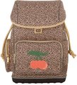 Školský batoh veľký Ergomaxx Leopard Cherry Jeune Premier ergonomický luxusné prevedenie 39*26 cm