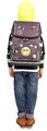 Školský batoh veľký Ergomaxx Space Invaders Jeune Premier ergonomický luxusné prevedenie 39*26 cm