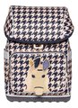 Školský batoh veľký Ergomaxx Houndstooth Horse Jeune Premier ergonomický luxusné prevedenie 41*27 cm