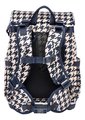 Školský batoh veľký Ergomaxx Houndstooth Horse Jeune Premier ergonomický luxusné prevedenie 41*27 cm
