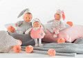 Bábika Babipouce Happy Panda Mon Doudou Corolle s hnedými očami a špúliacimi ústočkami 28 cm od 0 mes