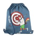 Školský vak na telocvik a prezúvky Gym Bag Darts Jack Piers ergonomický luxusné prevedenie od 2 rokov 44*36 cm