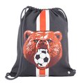 Školský vak na telocvik a prezúvky Gym Bag Soccer Bear Jack Piers ergonomický luxusné prevedenie od 2 rokov 44*36 cm