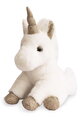 Plyšový jednorožec Unicorn Histoire d’ Ours biely 23 cm v darčekovom balení od 24 mes