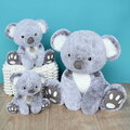 Plyšová koala Histoire d’ Ours sivá 35 cm od 0 mes HO2970