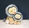 Plyšový lev Kenya the Lion Histoire d’ Ours hnedý 25 cm v darčekovom balení od 0 mes