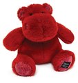 Plyšový hroch Hip' Kiss Hippo Cocooning Histoire d’ Ours červený 25 cm od 0 mes