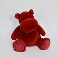 Plyšový hroch Hip' Kiss Hippo Cocooning Histoire d’ Ours červený 40 cm od 0 mes