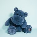 Plyšový hroch Hip' Blue Hippo Exotique Histoire d’ Ours modrý 40 cm od 0 mes