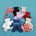 Plyšový hroch Hip' United Hippo Exotique Histoire d’ Ours modrý 40 cm od 0 mes