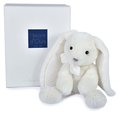 Plyšový zajačik Bunny White Les Preppy Chics Histoire d’ Ours biely 30 cm v darčekovom balení od 0 mes