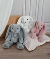 Plyšový zajačik Bunny Pink Les Preppy Chics Histoire d’ Ours ružový 30 cm v darčekovom balení od 0 mes