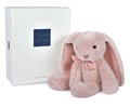 Plyšový zajačik Bunny Pink Les Preppy Chics Histoire d’ Ours ružový 30 cm v darčekovom balení od 0 mes
