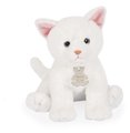 Plyšová mačička Baby Cat White Histoire d’ Ours biela 18 cm v darčekovom balení od 0 mes