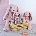 Plyšový zajačik Bunny Tender Pink Copain Calin Histoire d’ Ours ružový 40 cm od 0 mes