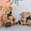 Plyšový medvedík Bear Light Brown Copain Calin Histoire d’ Ours hnedý 40 cm od 0 mes