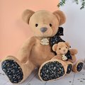 Plyšový medvedík Bear Light Brown Copain Calin Histoire d’ Ours hnedý 60 cm od 0 mes