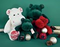 Plyšový hroch Pine Green Hippo Cocooning Histoire d’ Ours zelený 25 cm od 0 mes