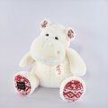 Plyšový hroch Christmas White Hippo Cocooning Histoire d’ Ours biely 40 cm od 0 mes