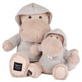 Plyšový hrošík s mikinou Chilly Max Hippo Histoire d’ Ours béžový 20 cm od 0 mes
