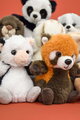 Plyšová kľúčenka panda červená The Soft Stretch Red Panda Key Ring Histoire d’ Ours hnedá 12 cm HO3291