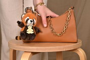 Plyšová kľúčenka panda červená The Soft Stretch Red Panda Key Ring Histoire d’ Ours hnedá 12 cm HO3291