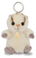 Plyšová kľúčenka mačička The Soft Stretch Cat Key Ring Histoire d’ Ours béžová 12 cm od 18 mes