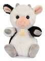 Plyšová kravička The Soft Stretch Cow Histoire d’ Ours čierno-biela 20 cm od 0 mes